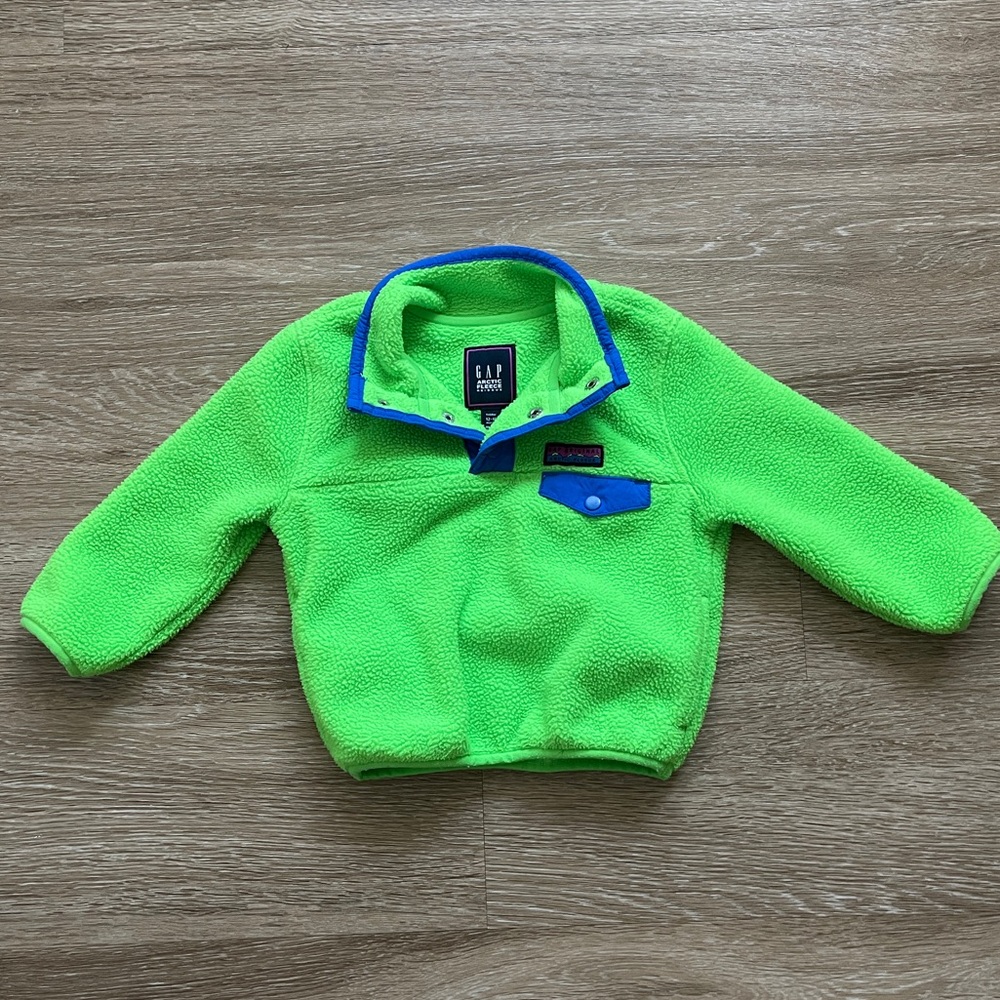 GAP Kids Arctic Fleece Mockneck Pullover